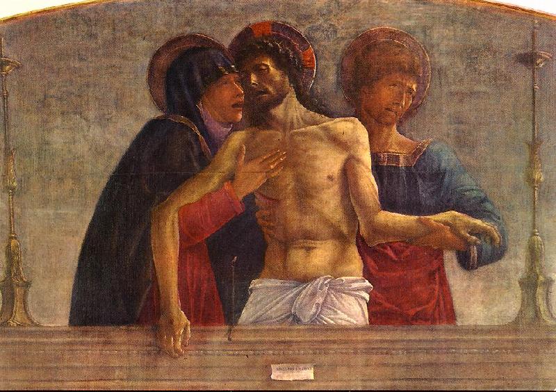 BELLINI, Giovanni Pieta (detail)  2245 Germany oil painting art